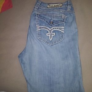 Reserved for @mcscar Rock revival jeans